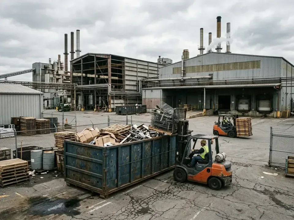 industrial-factory-scrap-conta-003 — frequently asked questions, Cheap Roll-off Dumpster Rentals in Cary, IL
